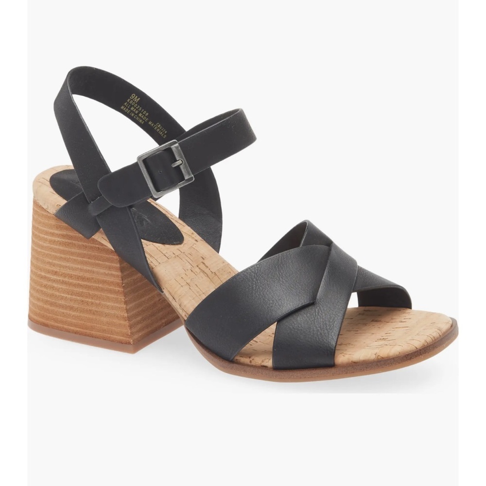 KORKS Pacye Block Heel Sandal
